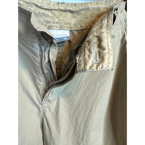 Columbia Womens Tan Cotton Capris Pants Size 14 - Picture 3 of 8